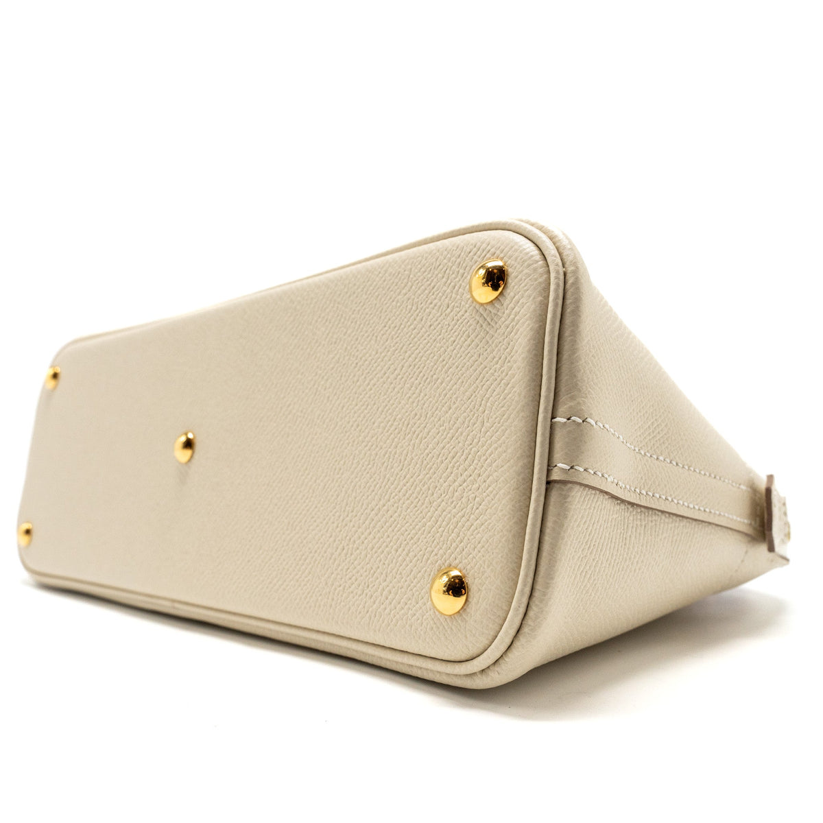 Hermes Bolide 27 Epsom Craie GHW