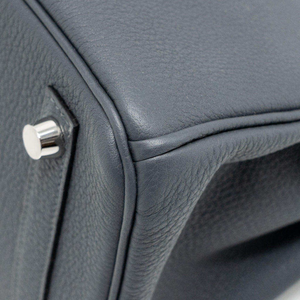 Hermes Birkin 25 Togo Gris Misty SHW