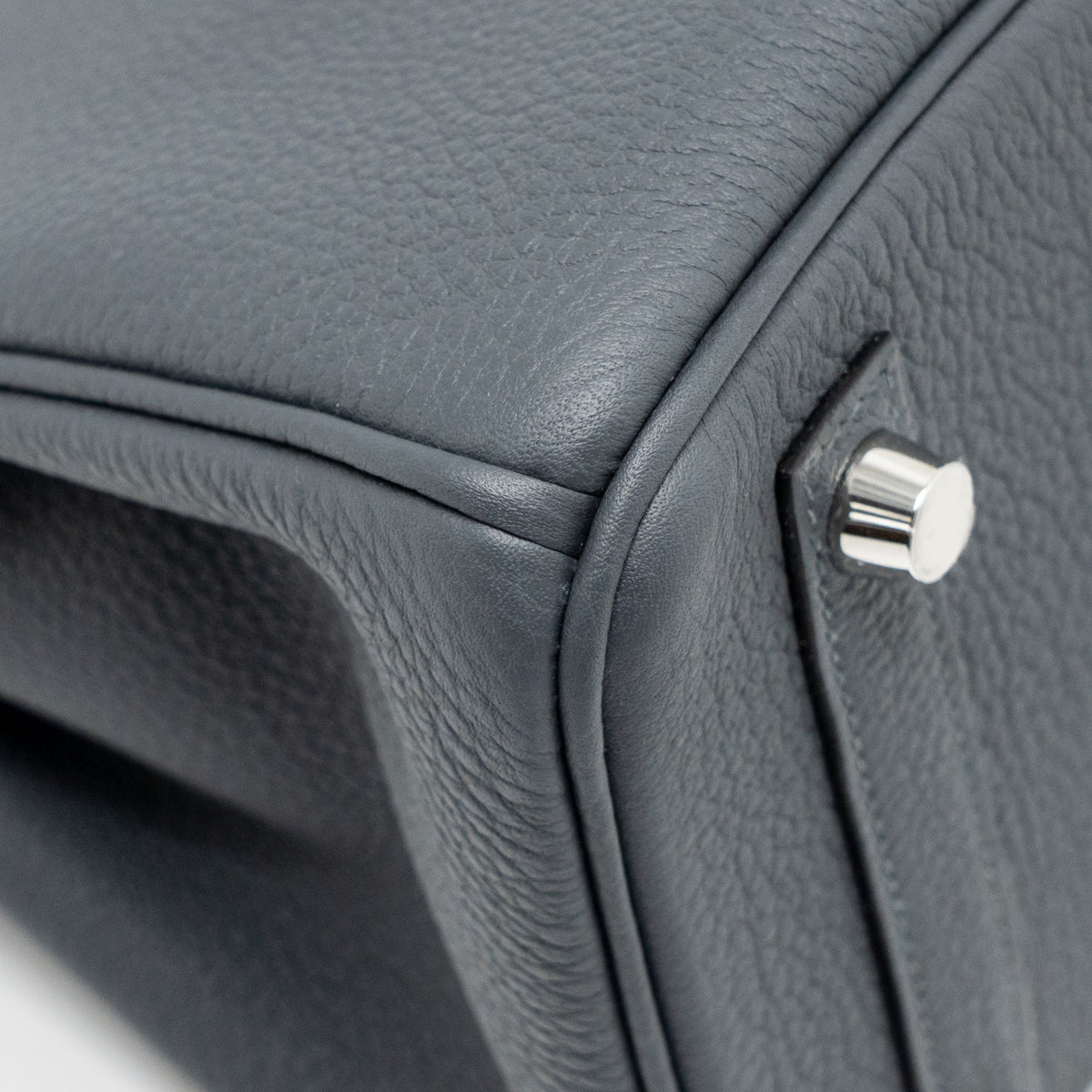Hermes Birkin 25 Togo Gris Misty SHW