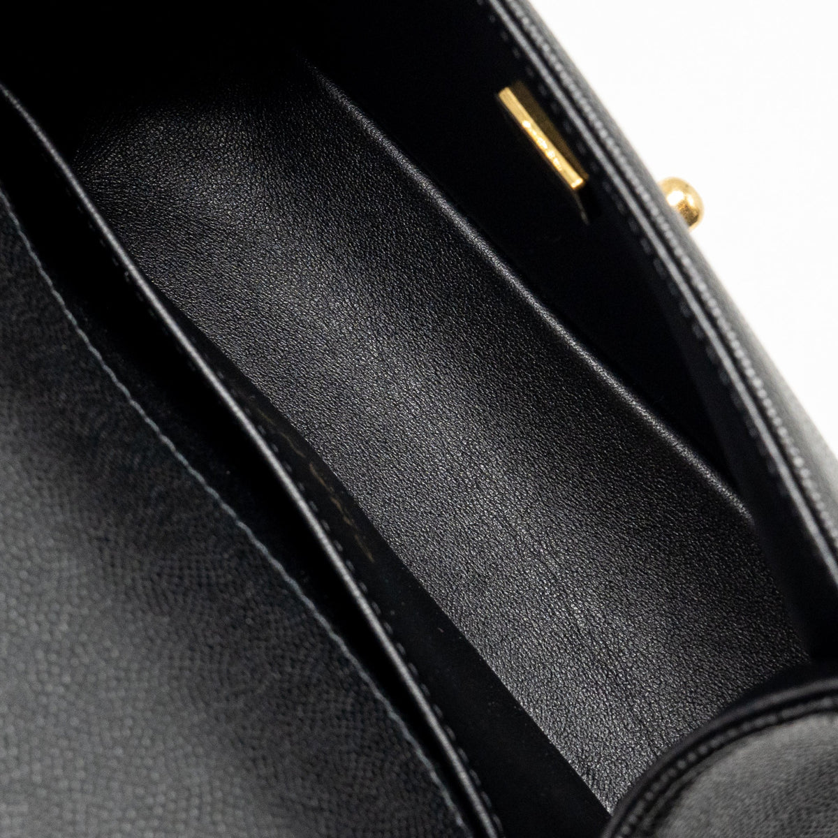 CHANEL SMALL BOY BAG CAVIAR BLACK GHW (MICROCHIP)