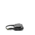 Saint Laurent/YSL Le 57 Hobo Bag Lambskin Dark Green GHW