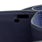 Hermes Constance 24 Ostrich Bleu Iris SHW