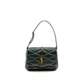 Saint Laurent/YSL Le 57 Hobo Bag Lambskin Dark Green GHW