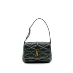 Saint Laurent/YSL Le 57 Hobo Bag Lambskin Dark Green GHW