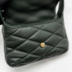 Saint Laurent/YSL Le 57 Hobo Bag Lambskin Dark Green GHW