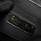 CHANEL MINI DUMA BACKPACK LAMBSKIN BLACK LGHW (MICROCHIP)