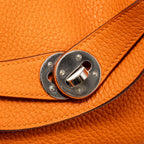 Hermes lindy 26 clemence Orange SHW