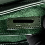 Saint Laurent/YSL Le 57 Hobo Bag Lambskin Dark Green GHW