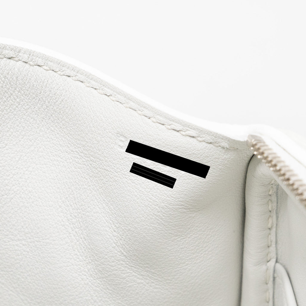 HERMES MINI LINDY CLEMENCE NEW WHITE SHW