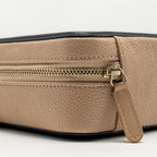 CHANEL MINI FILIGREE VANITY CLUTCH CAVIAR BEIGE / BLACK GHW
