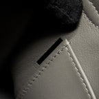 Hermes kelly pochette swift gris Meyer SHW