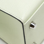 Hermes Kelly 25 Epsom Vert Fizz SHW
