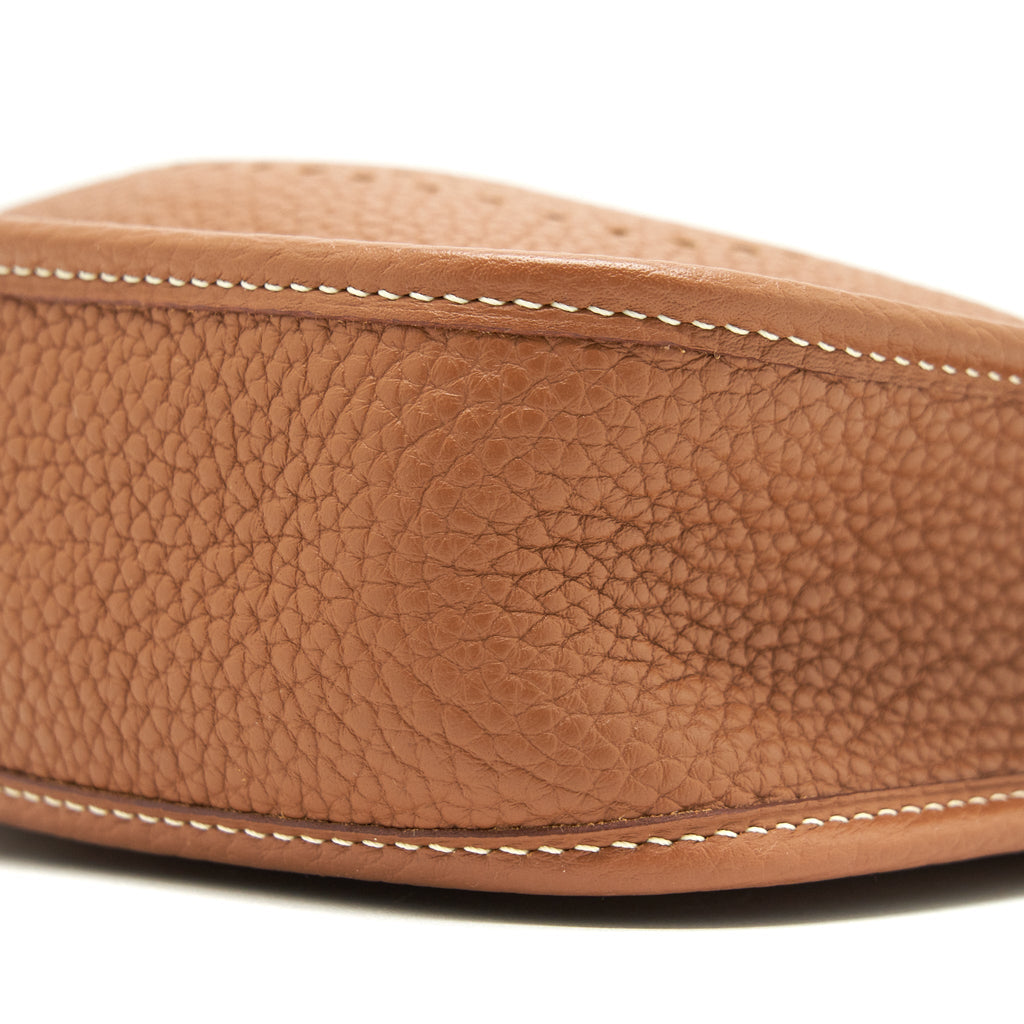 Hermes Mini Evelyne Gold With Multi Pattern Strap GHW