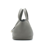 HERMES PICOTIN 22 LOCK BAG CLEMENCE 0L GRIS MEYER SHW