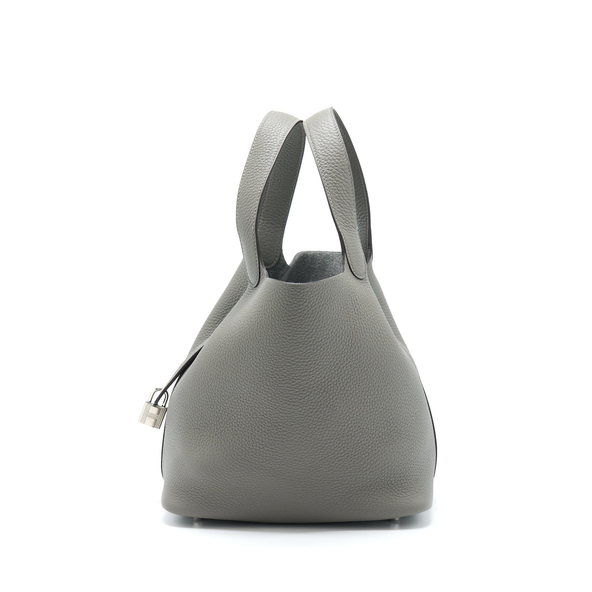 HERMES PICOTIN 22 LOCK BAG CLEMENCE 0L GRIS MEYER SHW
