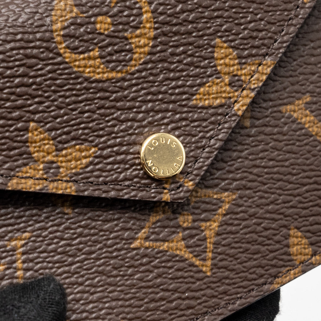 LOUIS VUITTON CARD HOLDER RECTO VERSO MONOGRAM CANVAS GHW