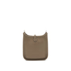 Hermes Mini Evelyne Etoupe With Blue Nuit Strap SHW