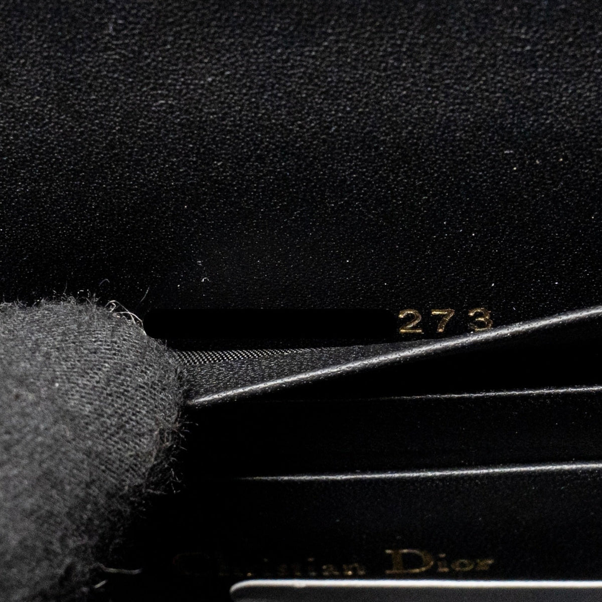 DIOR MISS CARO MINI BAG WITH CHAIN LAMBSKIN BLACK MULTICOLOUR HARDWARE
