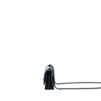 CHANEL SQUARE TRENDY CC WALLET ON CHAIN LAMBSKIN SO BLACK