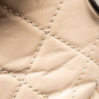 CHANEL GABRIELLE HOBO BAG AGED CALFSKIN BEIGE/BLACK MULTICOLOUR HARDWARE