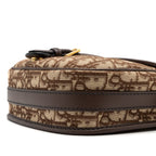 DIOR MEDIUM BOBBY BAG BROWN DIOR OBLIQUE JACQUARD GHW