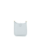 HERMES MINI EVELYN CLEMENCE BLUE PALE/NATA GHW