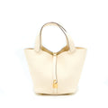 Hermes Picotin 22 Lock Bag Clemence Nata GHW