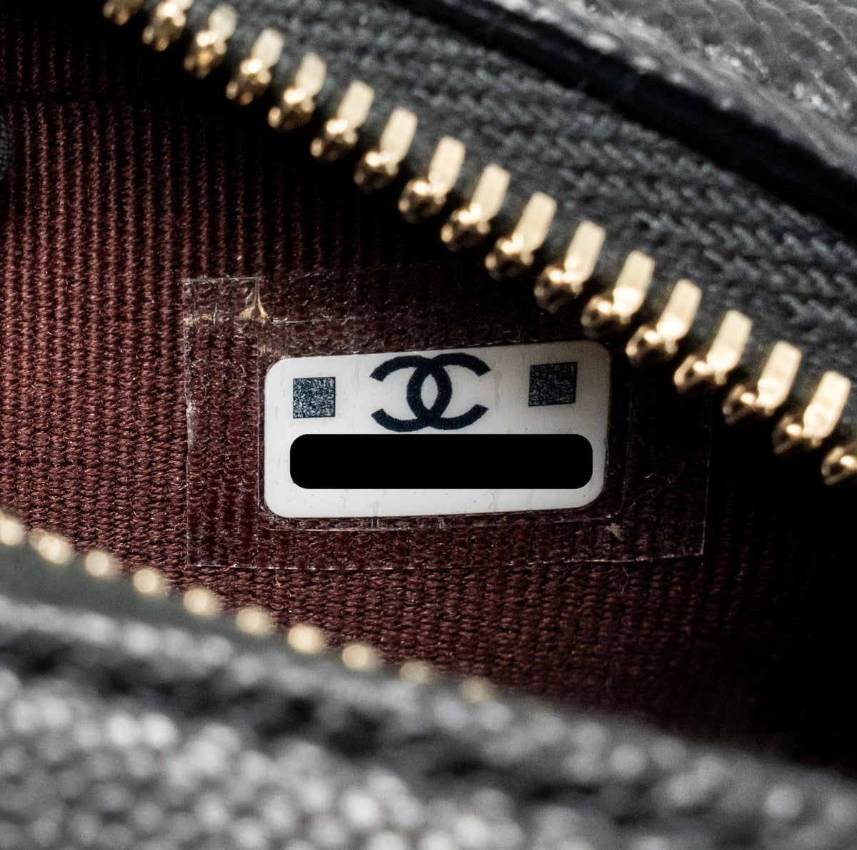 Chanel Clutch with Chain Caviar Black LGHW (Microchip)