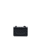 CHANEL QUILTED WALLET ON CHAIN CAVIAR SO BLACK