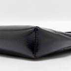 CHANEL 24C MINI 31 CLUTCH WITH CHAIN SHINY CALFSKIN BLACK LGHW (MICROCHIP)