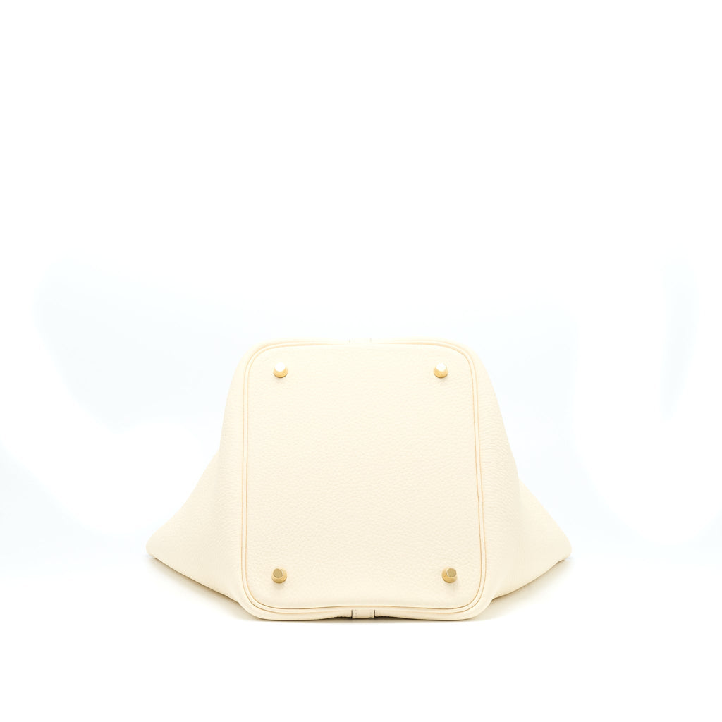 Hermes Picotin 22 Lock Bag Clemence Nata GHW