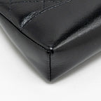 CHANEL 24C MINI 31 CLUTCH WITH CHAIN SHINY CALFSKIN BLACK LGHW (MICROCHIP)