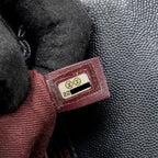 CHANEL SMALL COCO HANDLE CAVIAR BLACK RUTHENIUM HARDWARE