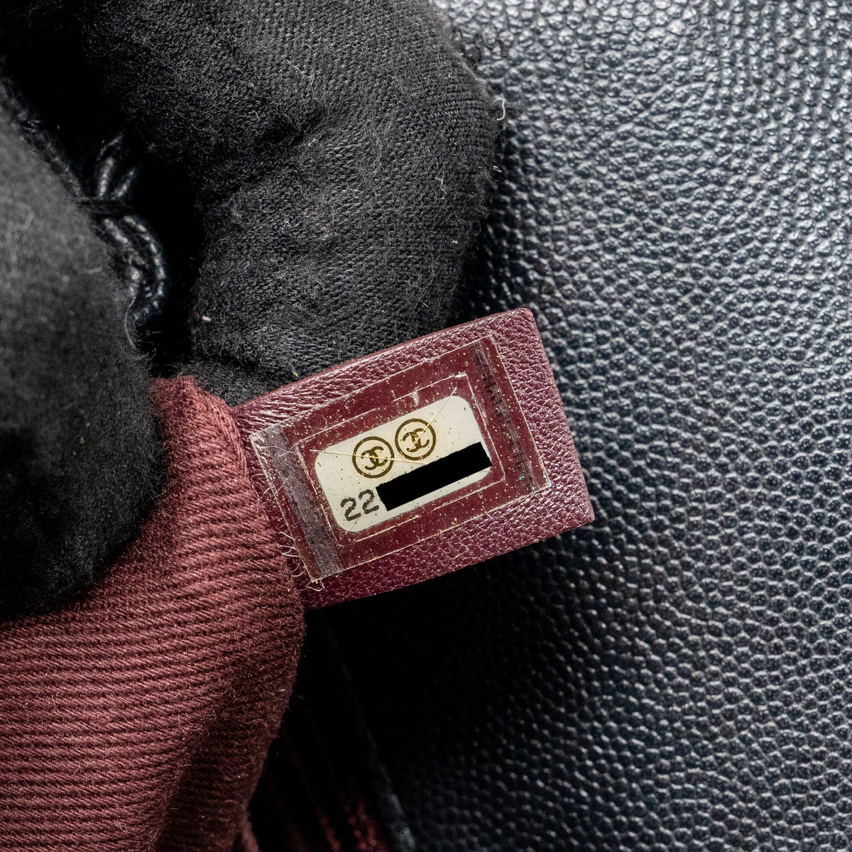 CHANEL SMALL COCO HANDLE CAVIAR BLACK RUTHENIUM HARDWARE