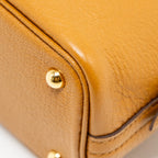 Hermes Mini Bolide Chèvre Mysore Caramel multicolour Strap GHW