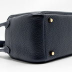 HERMES MINI LINDY CLEMENCE BLUE NUIT GHW