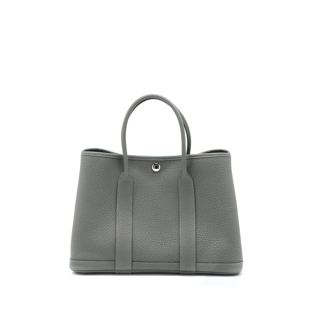 Hermes Garden Party 30 Negonda Gris Meyer SHW
