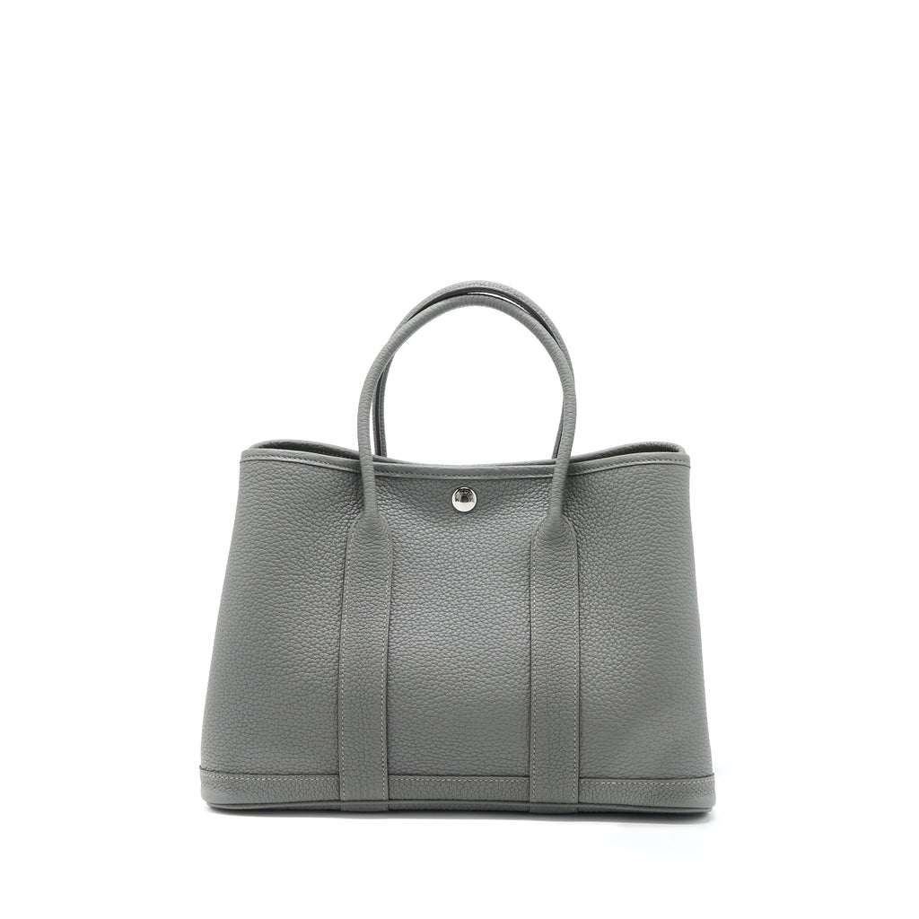 Hermes Garden Party 30 Negonda Gris Meyer SHW