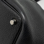 HERMES PICOTIN 18 LOCK BAG CLEMENCE BLACK SHW
