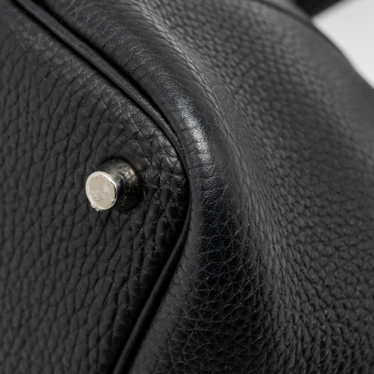 HERMES PICOTIN 18 LOCK BAG CLEMENCE BLACK SHW