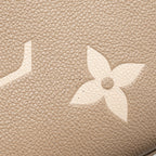 LOUIS VUITTON PETIT PALAIS BAG BICOLOUR MONOGRAM EMPREINTE LEATHER TOURTERELLE/CREME GHW