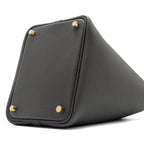 HERMES PICOTIN 18 LOCK BAG TAURILLON MAURICE GRAPHITE GHW