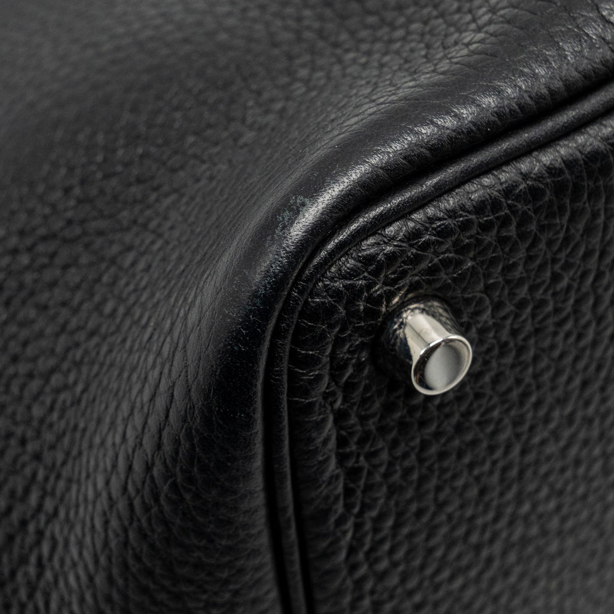 HERMES PICOTIN 18 LOCK BAG CLEMENCE BLACK SHW