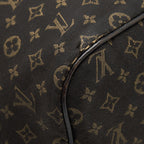 LOUIS VUITTON NEVERFULL MM MONOGRAM FABRIC DARK BROWN GHW