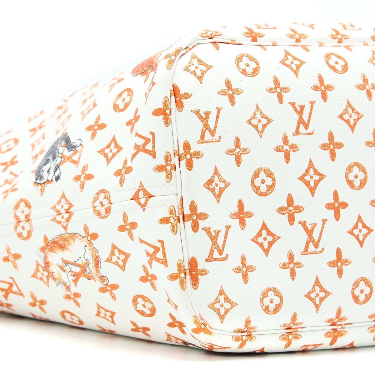 LOUIS VUITTON GRACE CODDINGTON CATOGRAM NEVERFULL MM CANVAS GHW