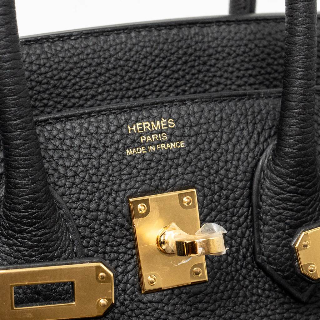 Hermes Birkin 25 Togo Black GHW