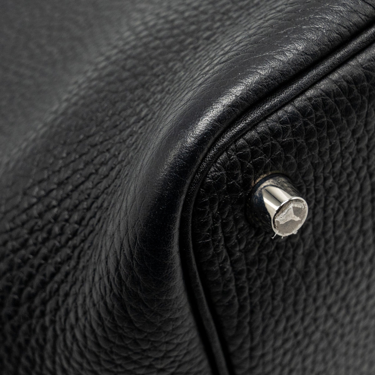 HERMES PICOTIN 18 LOCK BAG CLEMENCE BLACK SHW