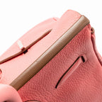Hermes Birkin 30 Clemence Rose Lipstick SHW