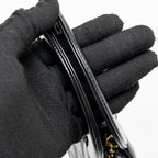 CHANEL 24P MINI SHOPPING TOTE/ KELLY BAG CALFSKIN BLACK GHW (MICROCHIP)