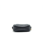 GUCCI GG MARMONT MINI CAMERA BAG BLACK GHW